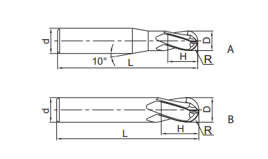 HM-4B Kugelfräser  