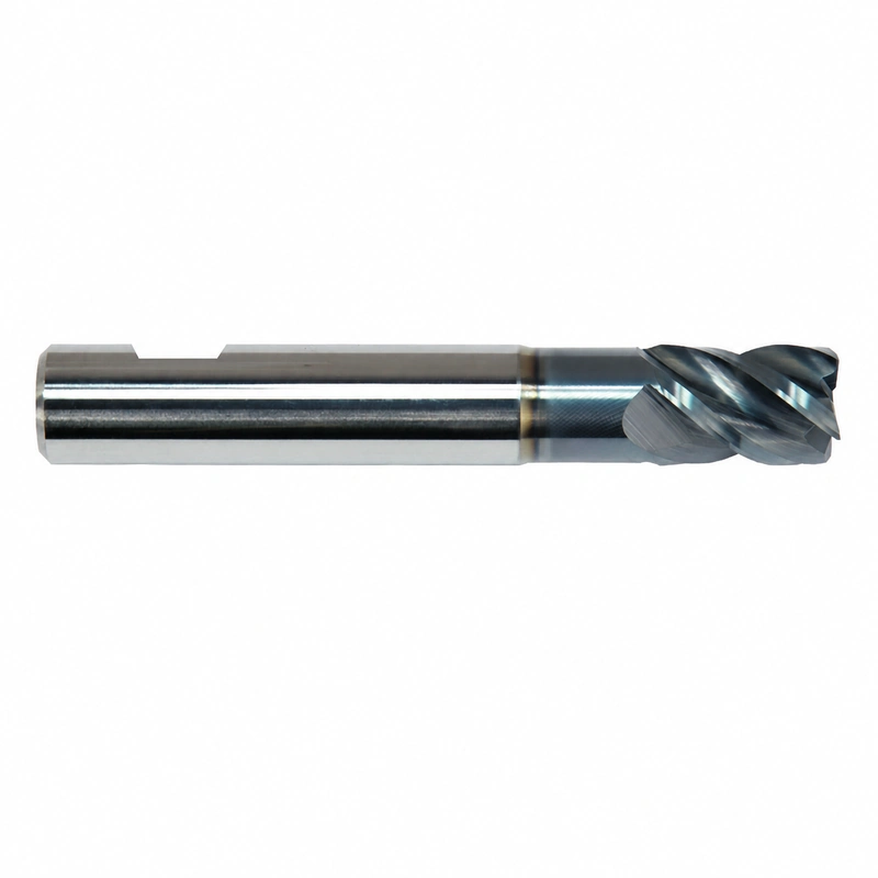 HPC-Fräser 5601R38414GM-0400 KMG405 mit Durchmesser 4.0 mm, 4 Zähnen, Hartmetallschaft und Beschichtung.
