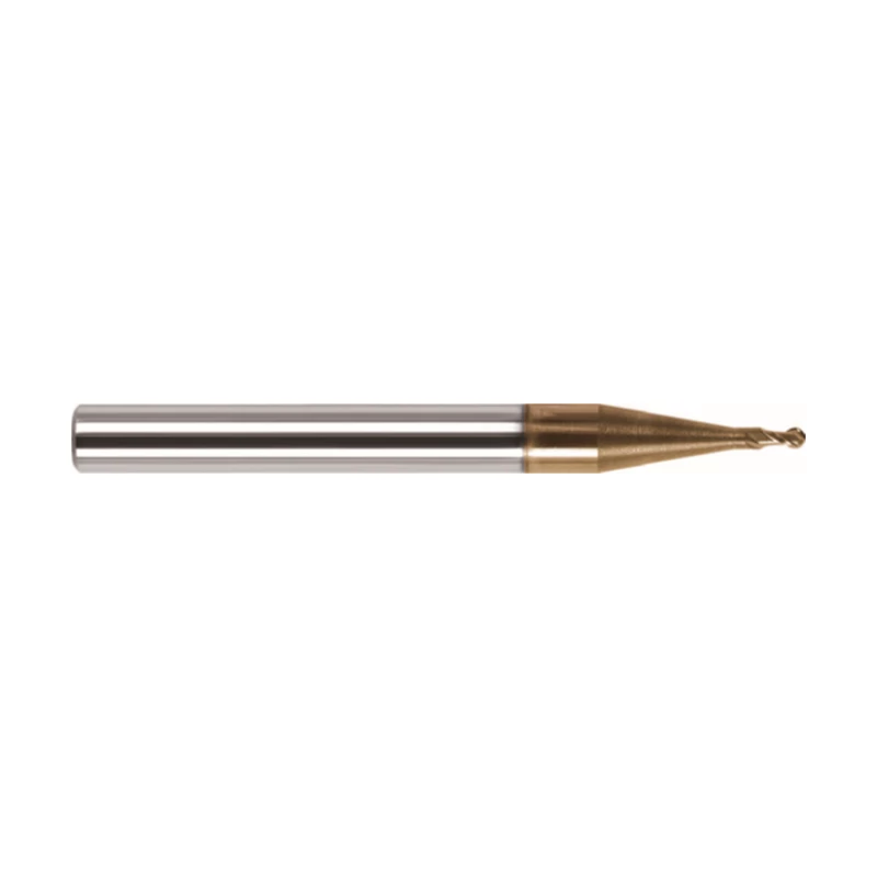 Kugelfräser HM-2BS-R1.50 KMG555 mit Radius 1.5, zwei Schneiden, Schaft HA und spezieller Beschichtung