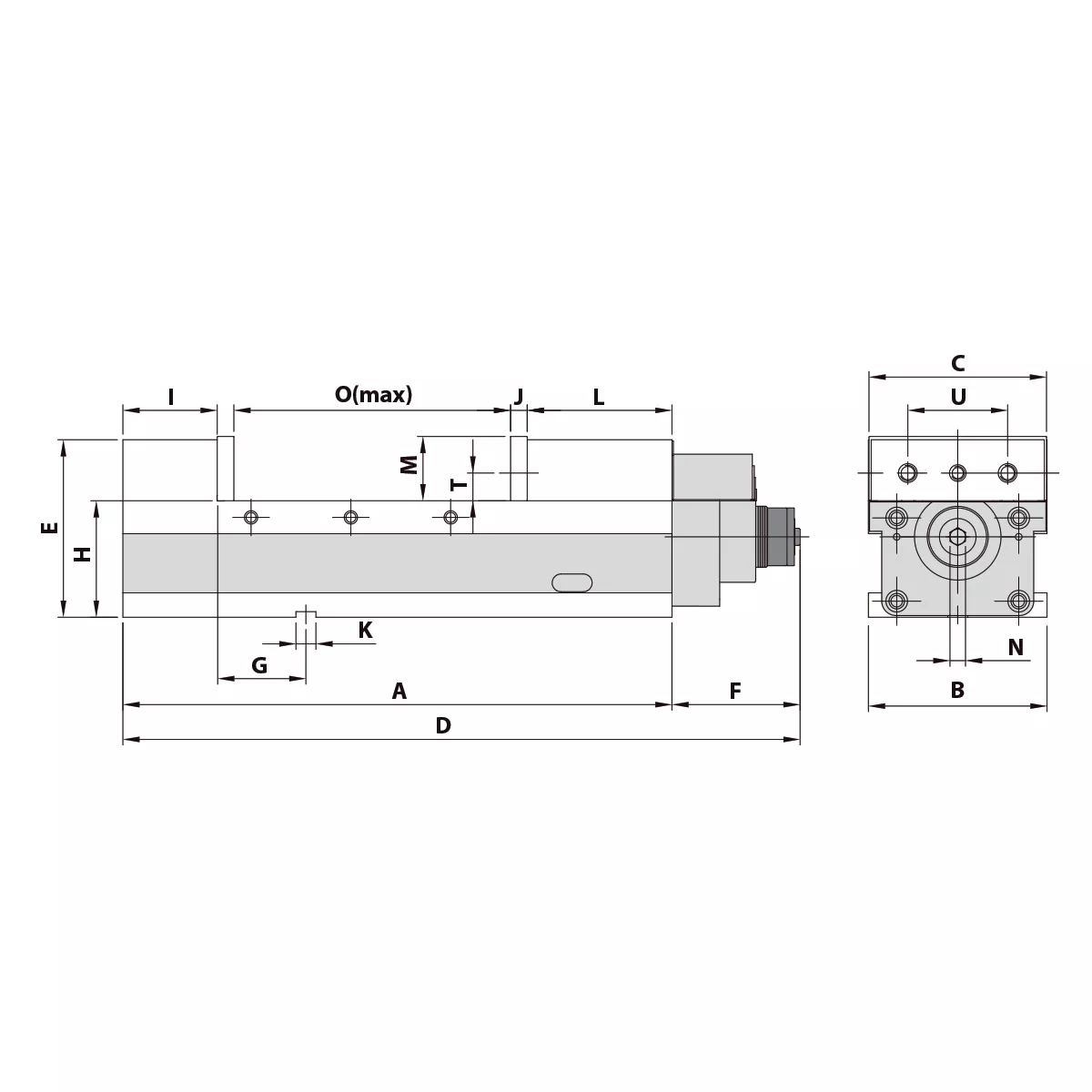 Präzisionsschraubstock AVM-160G/HV mechanisch mit Spannkraftverstärker