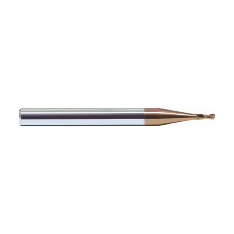 HM-2ES-D1.3 KMG555 VHM-Fräser mit Ø 1.3 mm, 2 Schneiden, Schaft HA, beschichtet