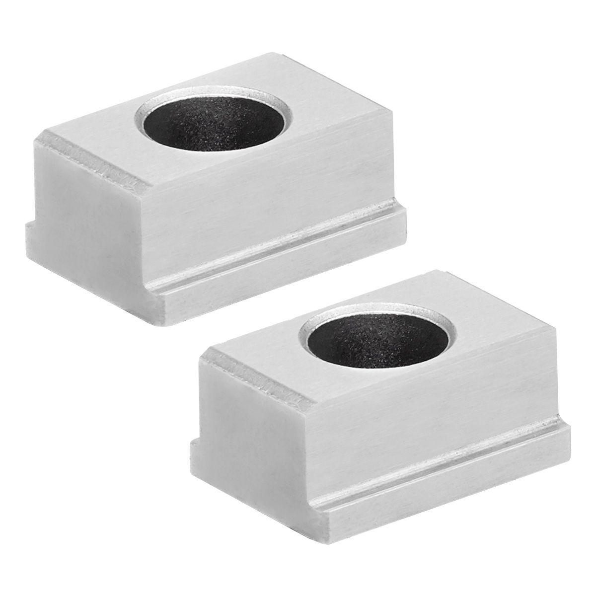 Zentrier-Nutensteine, Schraubstockgrösse 18mm auf Tischgrösse 16mm, Set 2 Stück