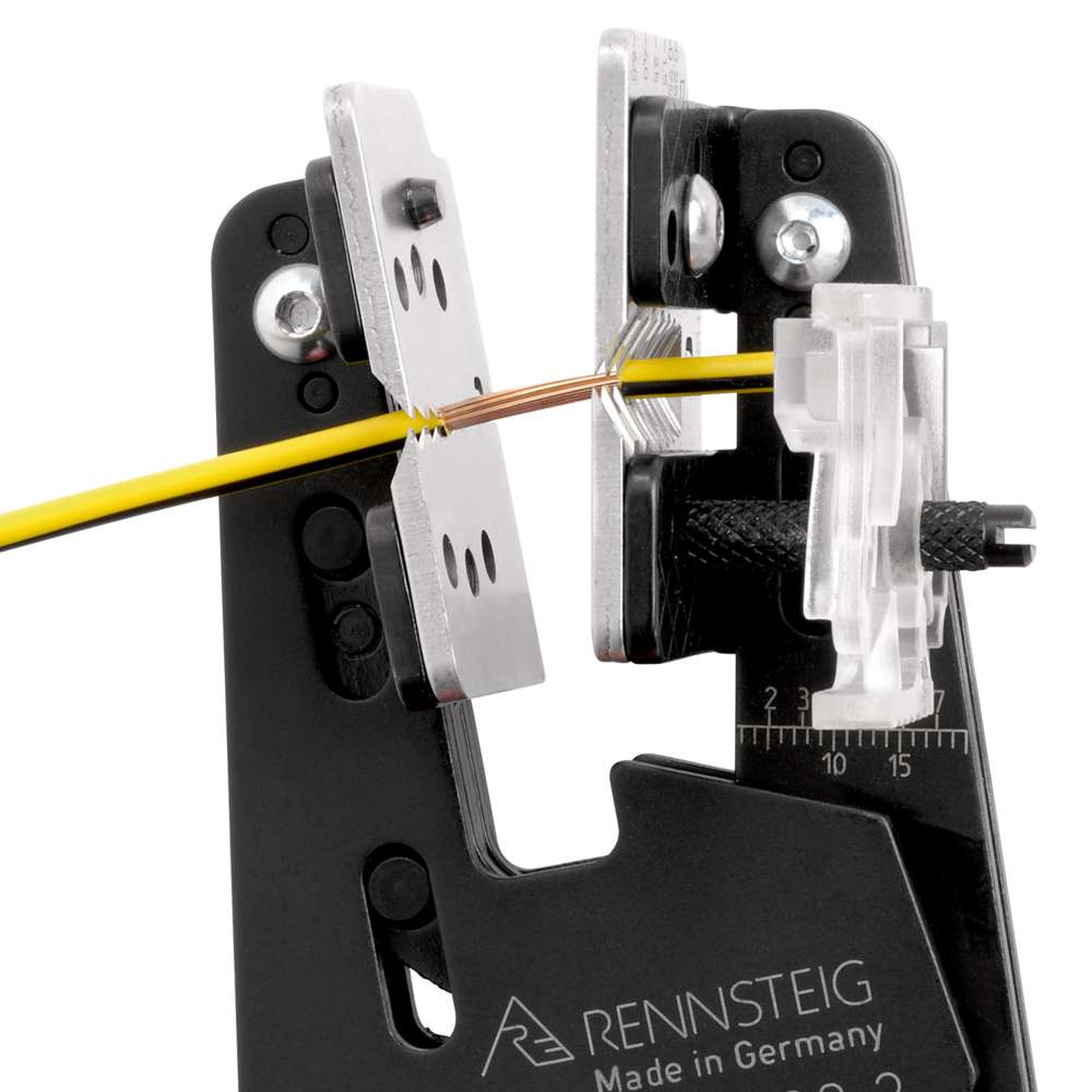 Abisolierzange für DIN-Litzenkabel 0,25 mm² / 0,75 mm² / 1,5 mm² / 2,5 mm² / 4,0 mm² / 6,0 mm²