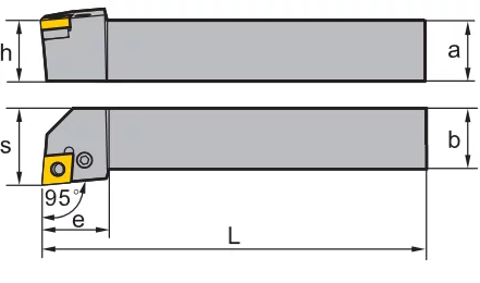 PCLNR2525M12 Drehhalter PCLNR2525M12 Drehhalter