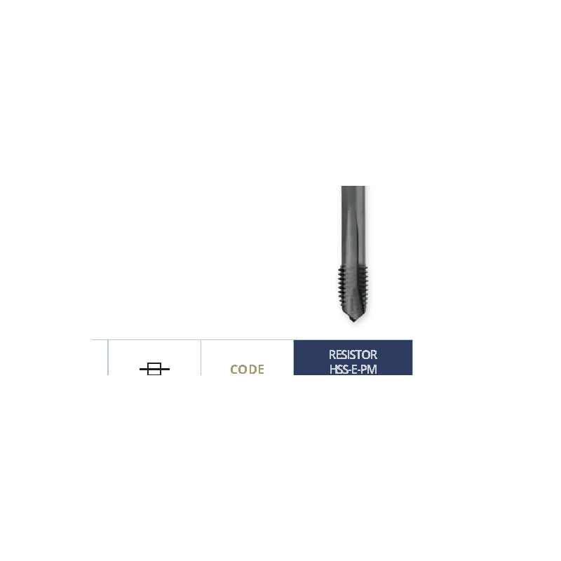 Carmon M 527 PM Maschinengewindebohrer M 10 x 1,5, HSS-E-PM Opal