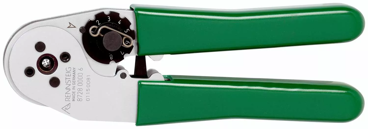 Vierdornzange SelectorCrimp für Luftfahrt-Kontakte 0,08 - 1,3 mm² / AWG 28 - 16