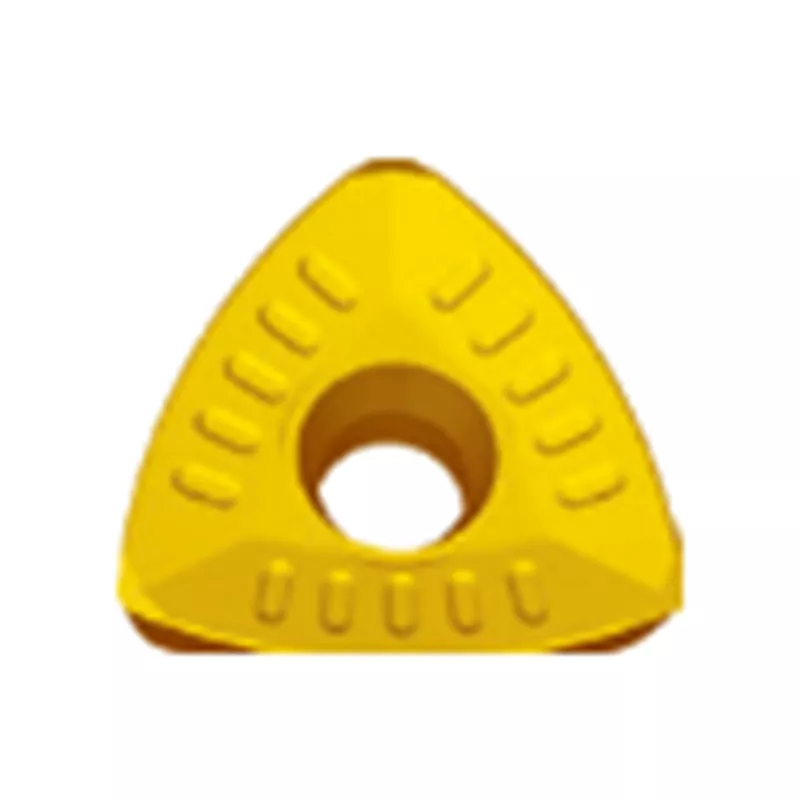 Wendeschneidplatte ZDET13T3CYR16-PM YBG202 von ZCC Cutting Tools, positiv, für Fräsen, HC