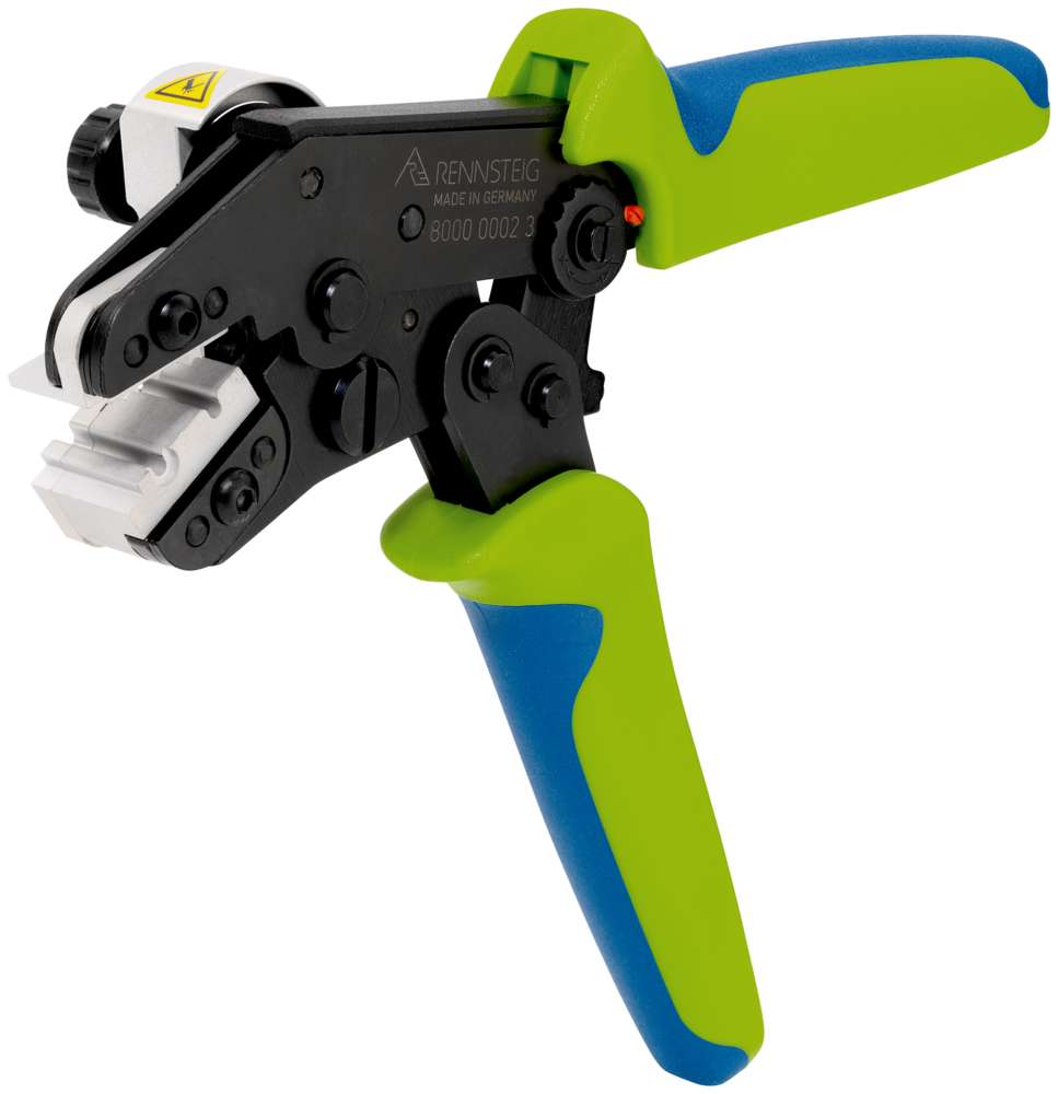 Zange zum Schneiden von polymeren LWL Ø 2,2 mm, mit manuellem Messervorschub Zange zum Schneiden von polymeren LWL Ø 2,2 mm, mit manuellem Messervorschub