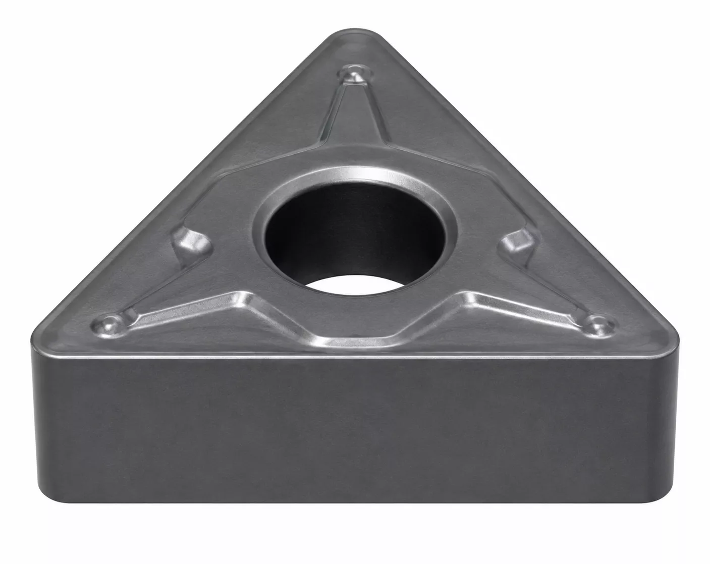 Wendeschneidplatte TNMG160408-ZM YB6315 von ZCC Cutting Tools, negativ, für HC-Drehen