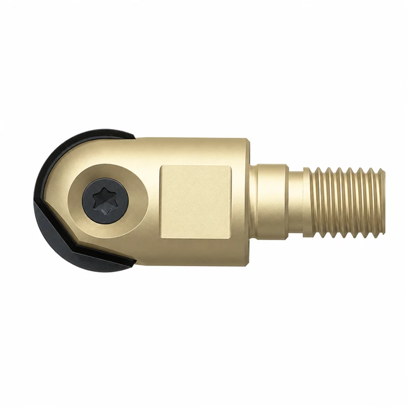 Einschraubfräser QCH-25-ZOHX25-M12 mit Durchmesser 25 mm und 1 Zähnen von ZCC Cutting Tools
