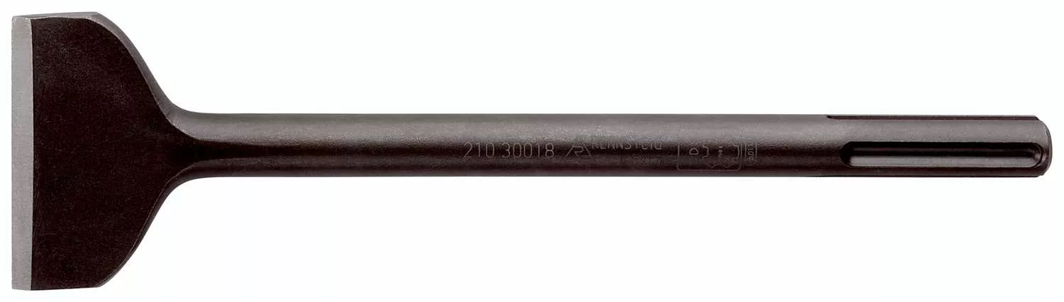 Fliesenmeißel für Elektrohämmer SDS max, 20° abgewinkelt, 80 x 300 mm
