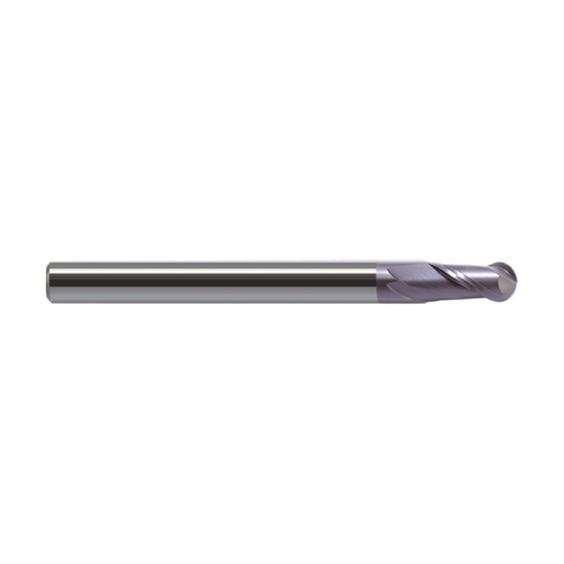 GM-2BL-R8.0 KMG303 Kugelfräser mit Radius 8.0, 2 Schneiden, HA-Schaft, beschichtet