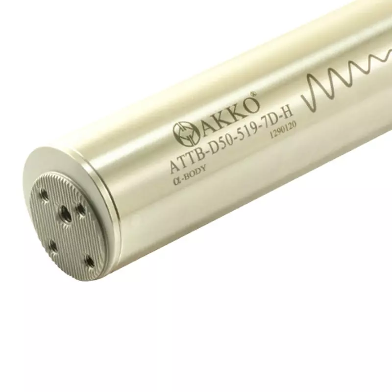 AKKO-Schwingungsgedämpfte Bohrstange, Schaft-ø = 40 mm, Nutzlänge = 7xD, mit Innenkühlung, für eine hohe Oberflächenqualität bei langer Auskraglänge 