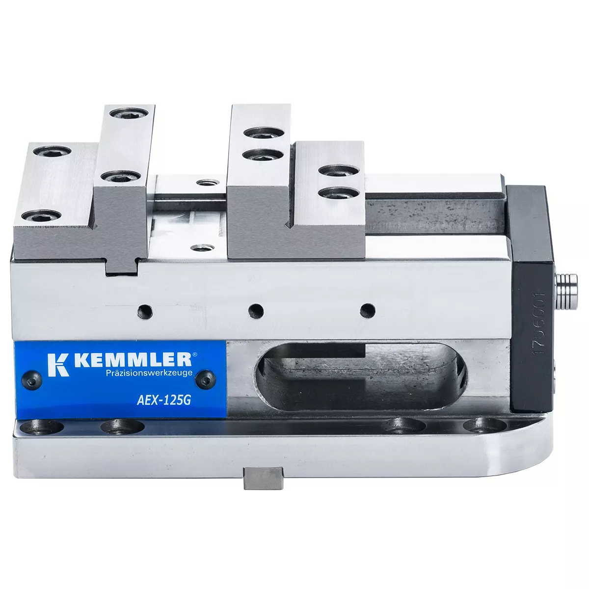 5-Achs Präzisionsschraubstock AEX 125G mechanisch mit Spannkraftverstärker