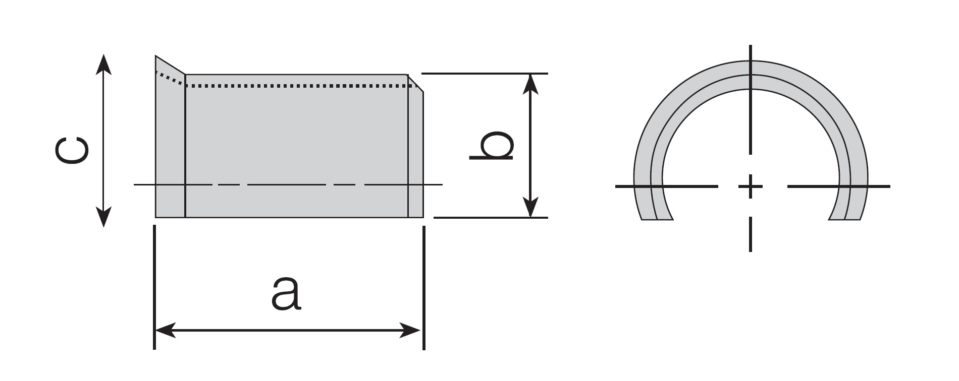 AKKO-Befestigungsfeder für P-System
