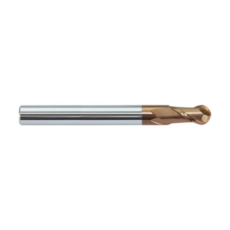 HM-2BL-R3.0 KMG555 Kugelfräser mit Radius 3.0 mm, 2 Schneiden, HA-Schafthalter, beschichtet