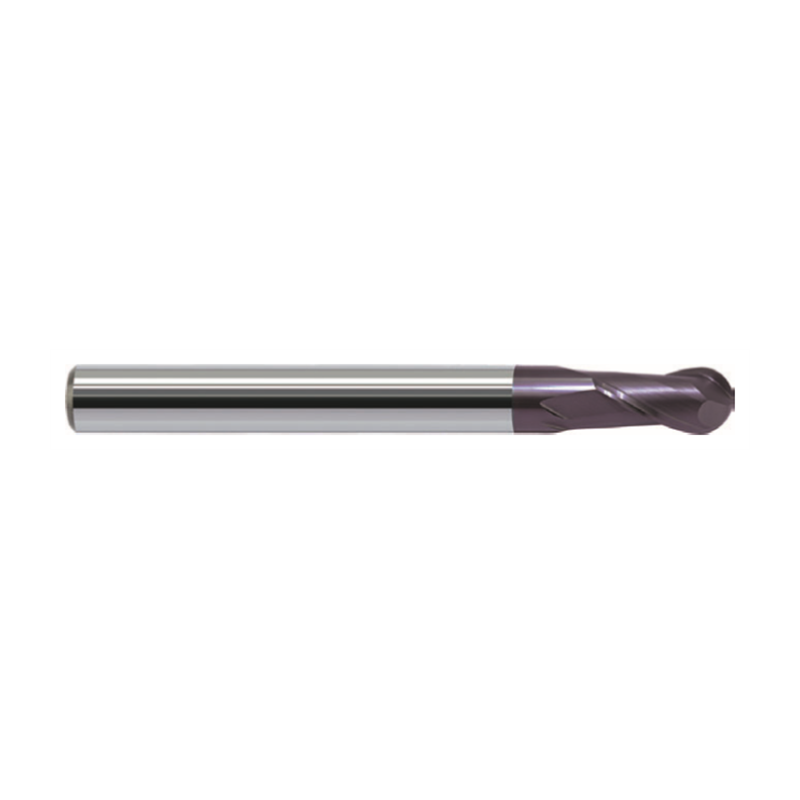 Kugelfräser EPM-2BL-R10.0 von ZCC Cutting Tools mit R=10.0, 2 Schneiden und beschichtetem Schaft HA