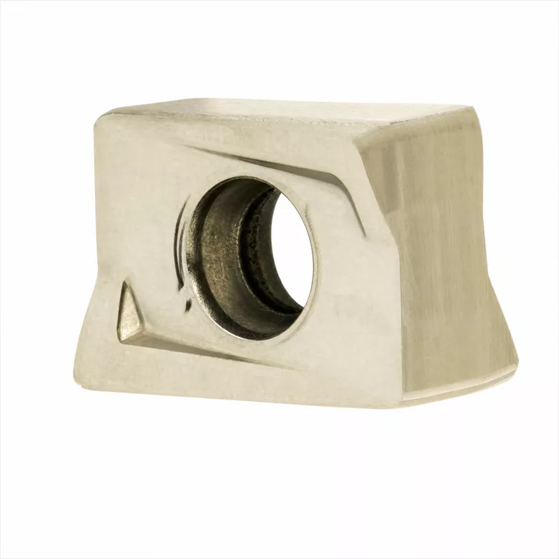 Wendeschneidplatte ANGX110504PNR-LH YD101 von ZCC Cutting Tools mit negativem Profil und Hartmetallbeschichtung