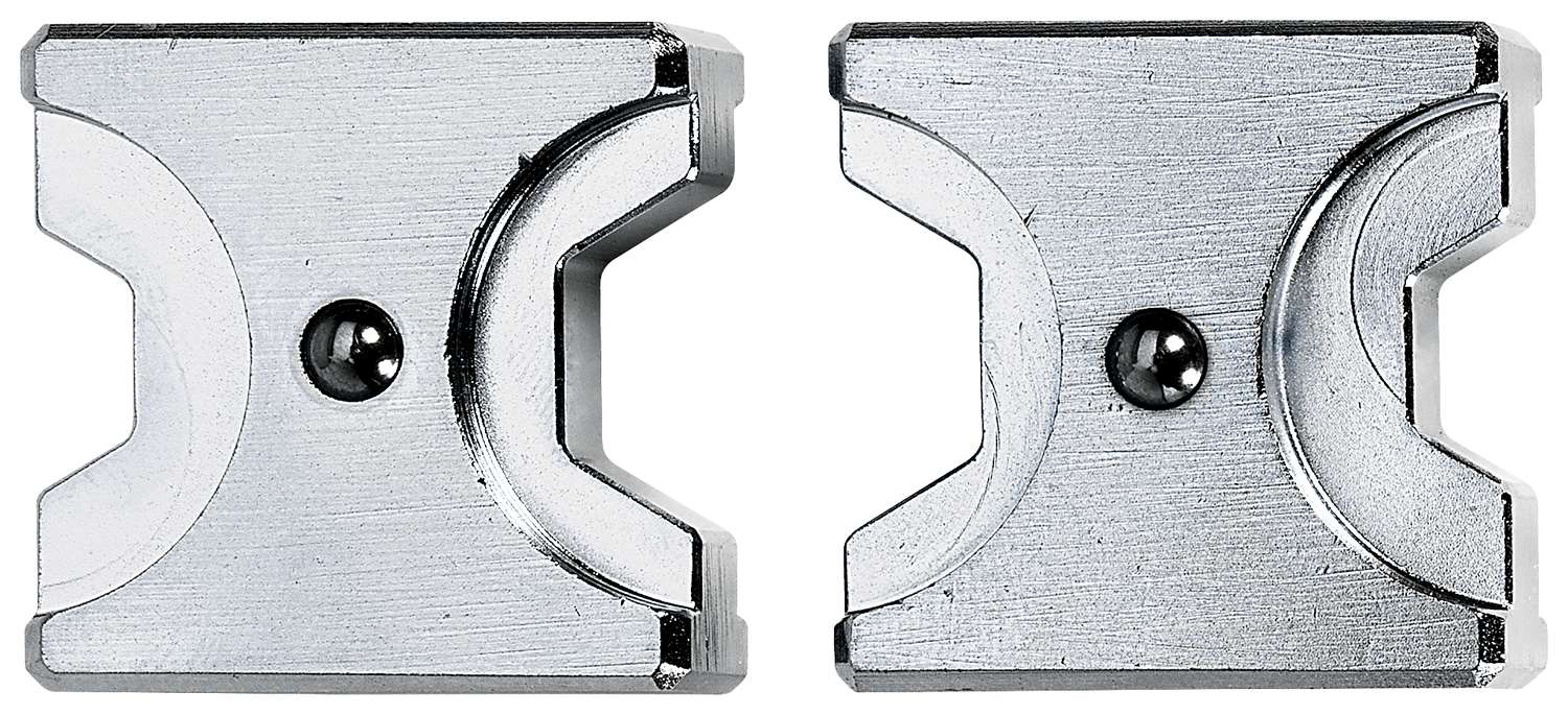 Sechskant-Doppel-Crimpeinsatz, drehbar, Cu 10/70 mm², Al -/50 mm², K6/K16