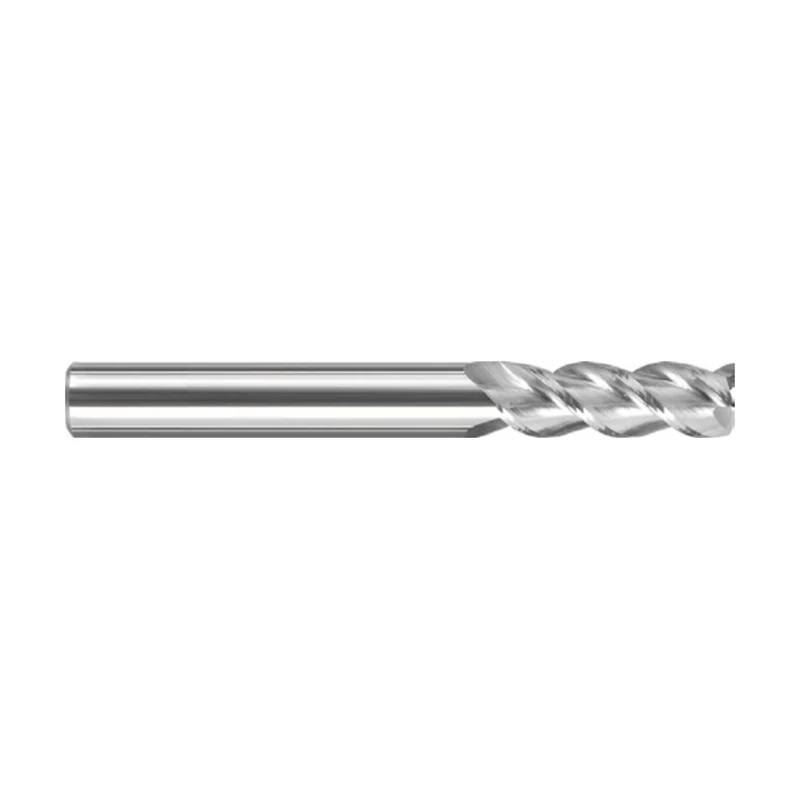 ZCC AL-3E-D4.0 YK30F Aluminium-Fräser mit Durchmesser 4.0 mm, 3 Schneiden, unbeschichtet