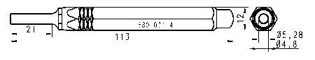 Ausdrückwerkzeug 680 071