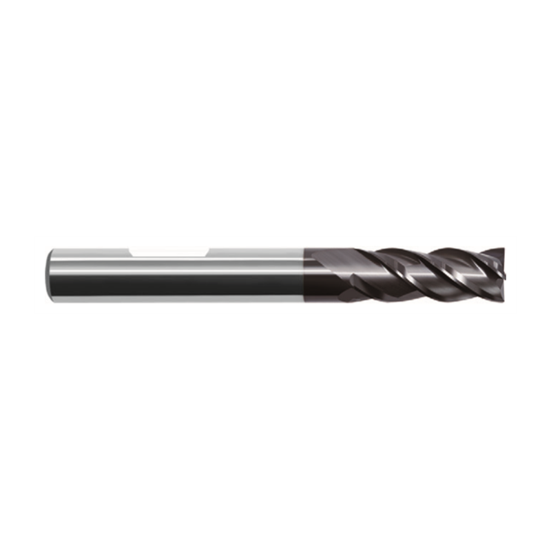 HPC-Fräser Ø 8.0 mm mit 4 Zähnen, Schaft HB, beschichtet von ZCC Cutting Tools