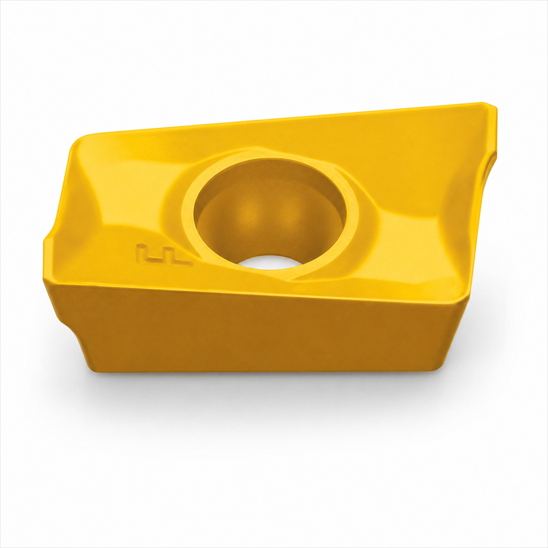 Wendeschneidplatte APKT160430-PF YBC302 von ZCC Cutting Tools mit positiver Geometrie für Fräsen