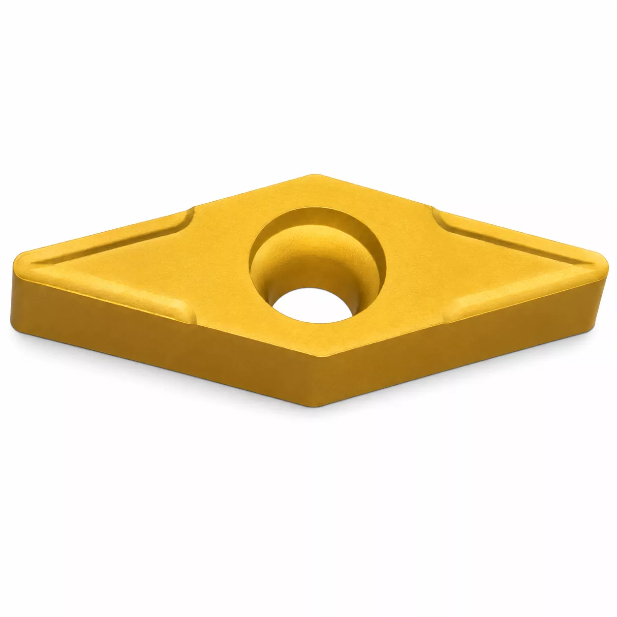 Wendeschneidplatte VBMT160404-HM YBC252 von ZCC Cutting Tools, positiv, für präzises Drehen