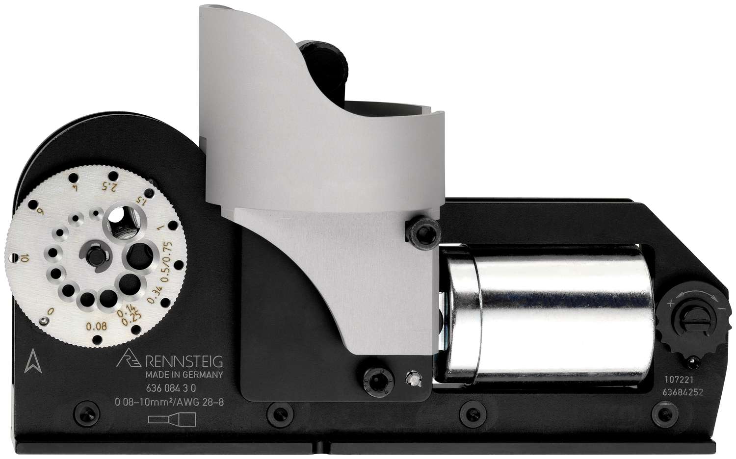 Aderendhülsencrimpeinheit, 0,08 - 10,0 mm² / AWG 28-8 Aderendhülsencrimpeinheit, 0,08 - 10,0 mm² / AWG 28-8