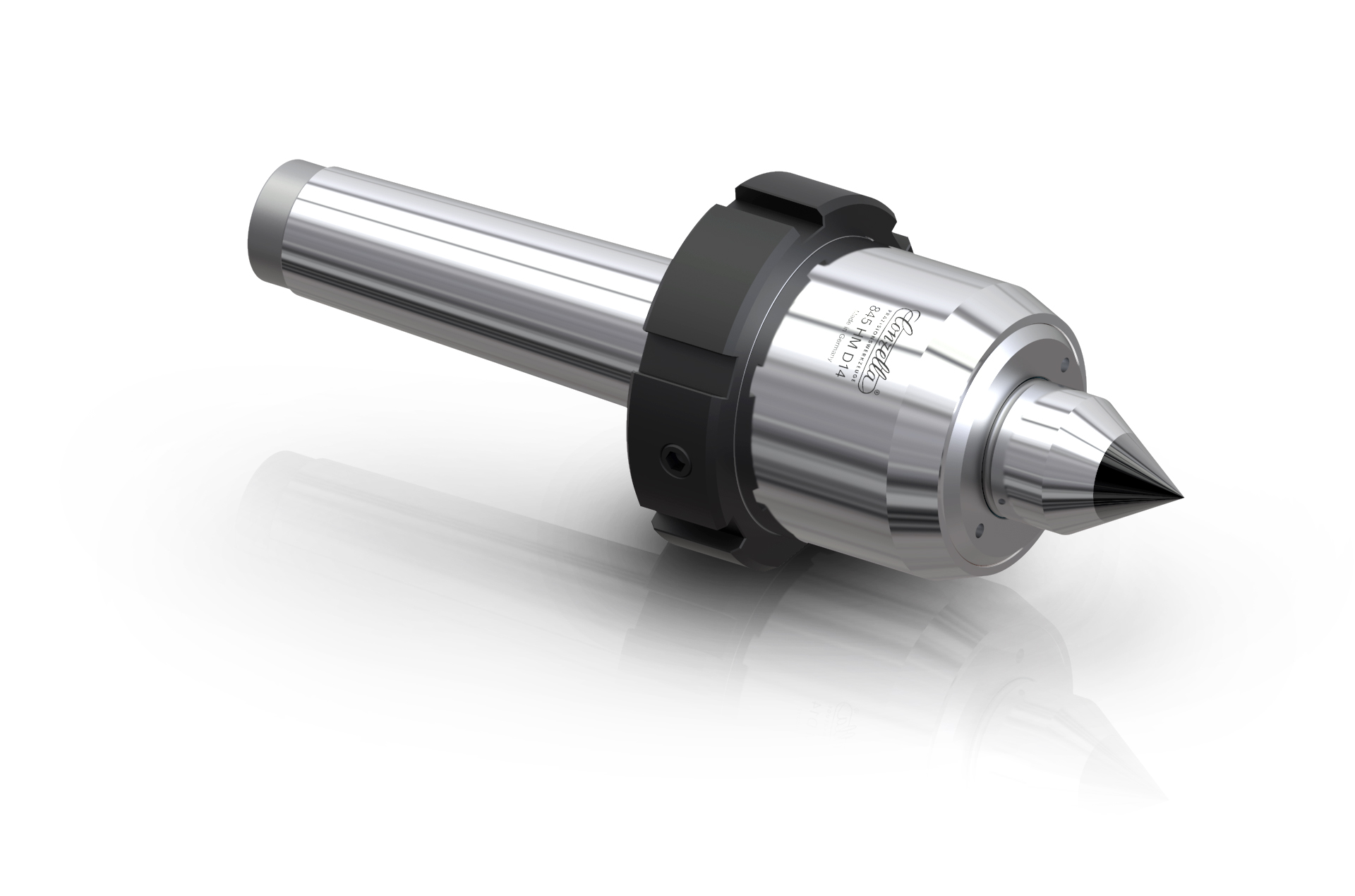 Mitlaufende Präzisions-Drehbankspitze Typ 855 HM D18 - Serie 805