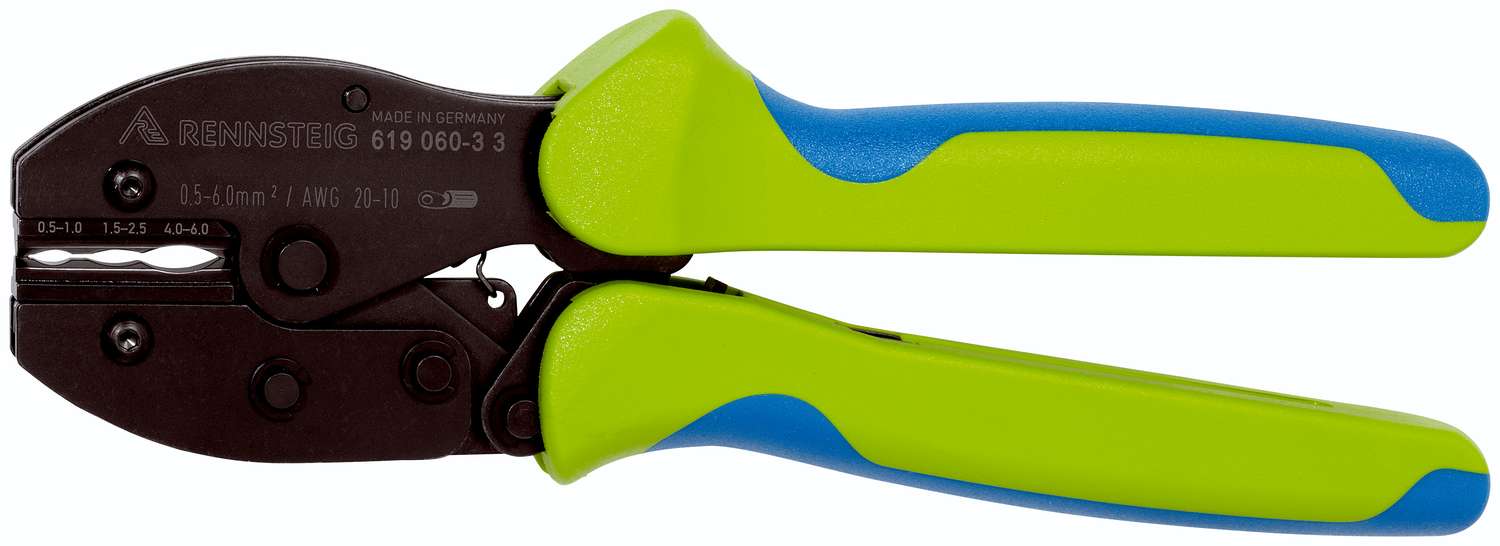 Crimpzange PEW 9 für Schrumpfschlauchverbinder 0,5 - 6,0 mm² Crimpzange PEW 9 für Schrumpfschlauchverbinder 0,5 - 6,0 mm²