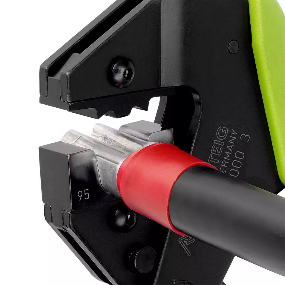 Sondermodell PEW 12 für große Aderendhülsen 95 mm², Systemmaß 16 mm