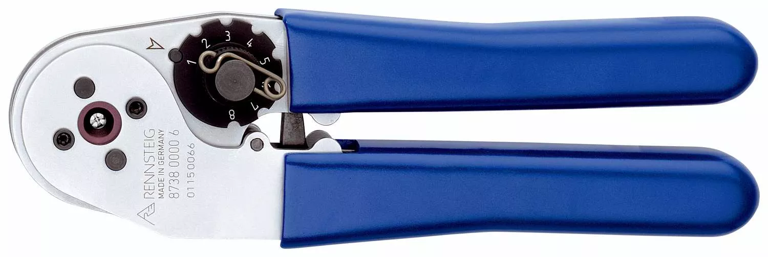 Vierdornzange SelectorCrimp für Luftfahrt-Kontakte 0,03 - 0,56 mm² / AWG 32 - 20