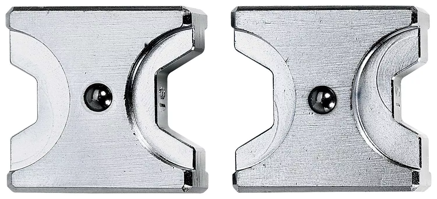 Sechskant-Doppel-Crimpeinsatz für Cu-Presskabelschuhe und -verbinder DIN 46235, Pressbreite 5,5 mm, Cu 10/70 mm²