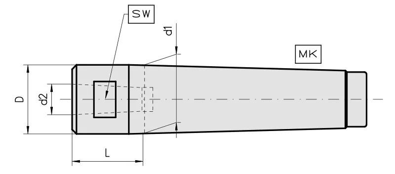 Feststehende MK-Aufnahmen TYP 645 - Serie 600