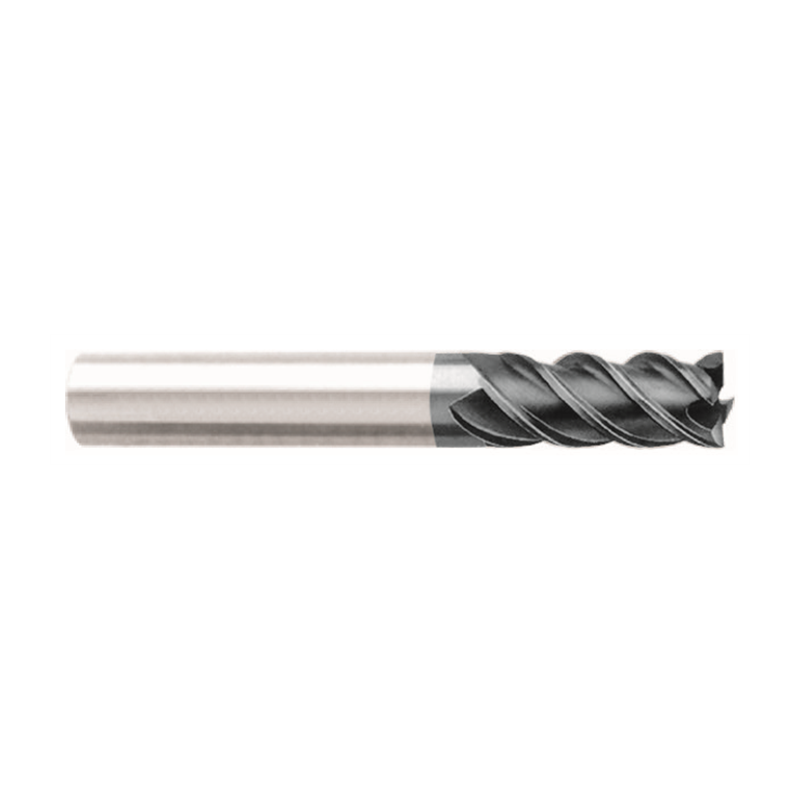 VHM-Fräser Ø 12.0 mm mit 4 Schneiden, Schaft HB, beschichtet von ZCC Cutting Tools