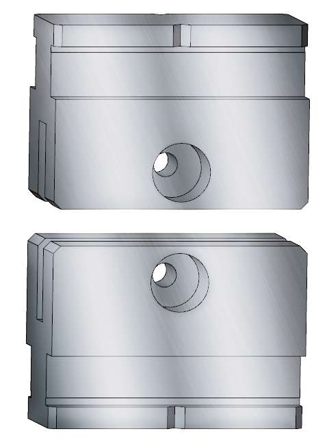 Adapter für Systemmaß 22 mm, kompatibel mit CM 25-1 / CM 25-6 Adapter für Systemmaß 22 mm, kompatibel mit CM 25-1 / CM 25-6