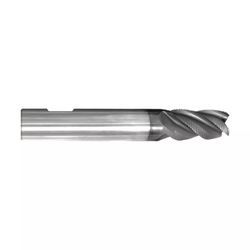 VHM-Fräser mit Durchmesser 16.0 mm, 4 Schneiden, HB-Schaft und Beschichtung