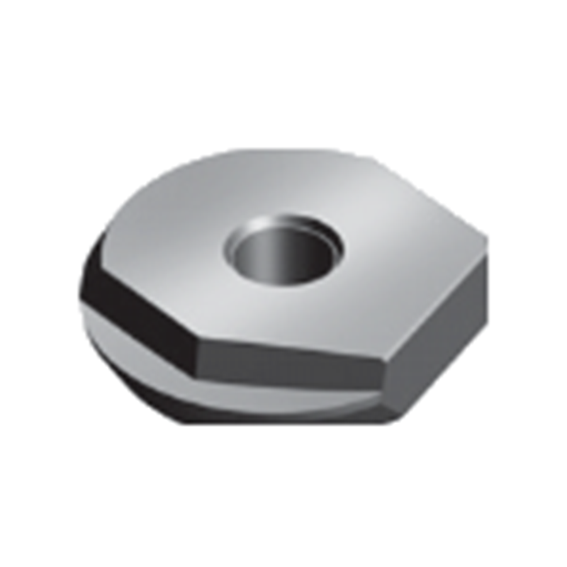 Wendeschneidplatte ZOHX2506-GF YBG252 von ZCC Cutting Tools, positiv, für Fräsen, HC