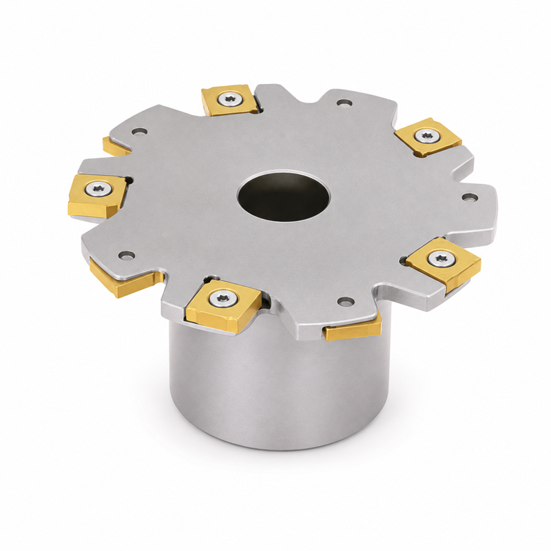 Scheibenfräser ZCC Cutting Tools Ø 80 mm mit 8 Schneiden, CWN 6, A 22, SN12