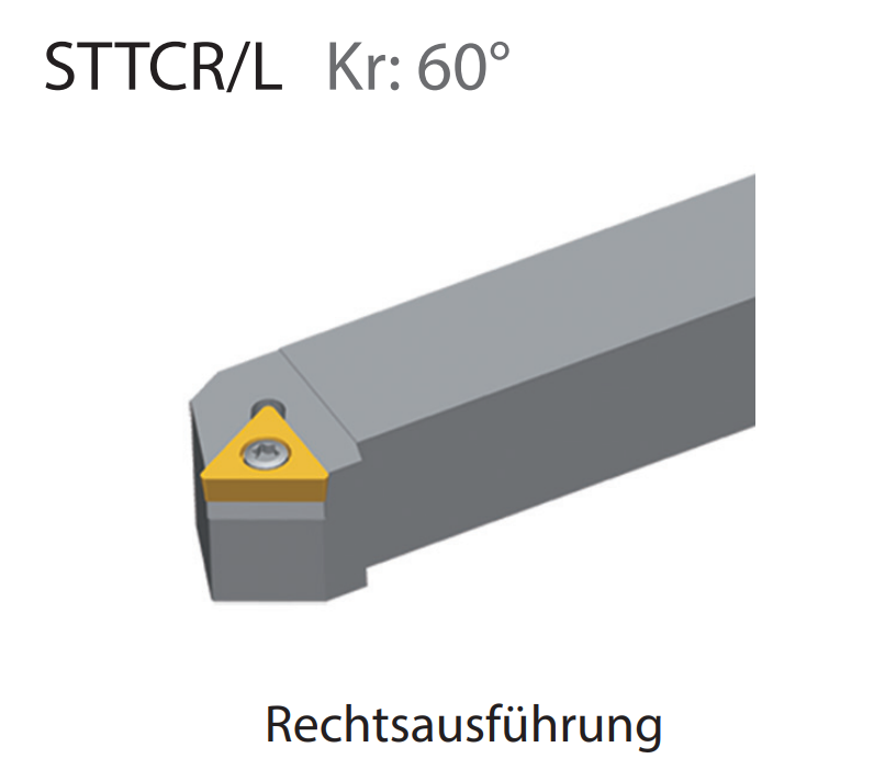 STTCR/L Kr: 60° - TC** Platte