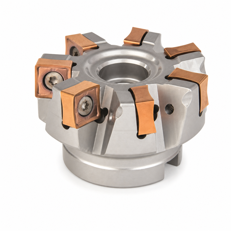 Planfräser Ø 125 mm mit 10 Schneiden und 40 mm Breite von ZCC Cutting Tools