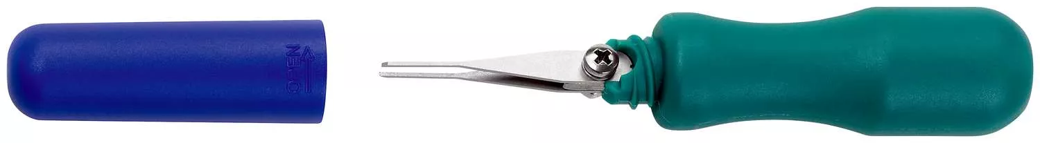 Entriegelungswerkzeug für Flachstecker 19719-0830 P mit Doppelklinge 0,8 x 0,8 mm, Einstellmaß 3,0 mm