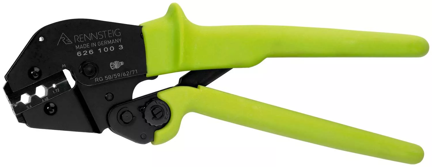 Crimpzange PEW 16 für Koax-Verbinder 5,4 / 6,48 / 1,72 mm