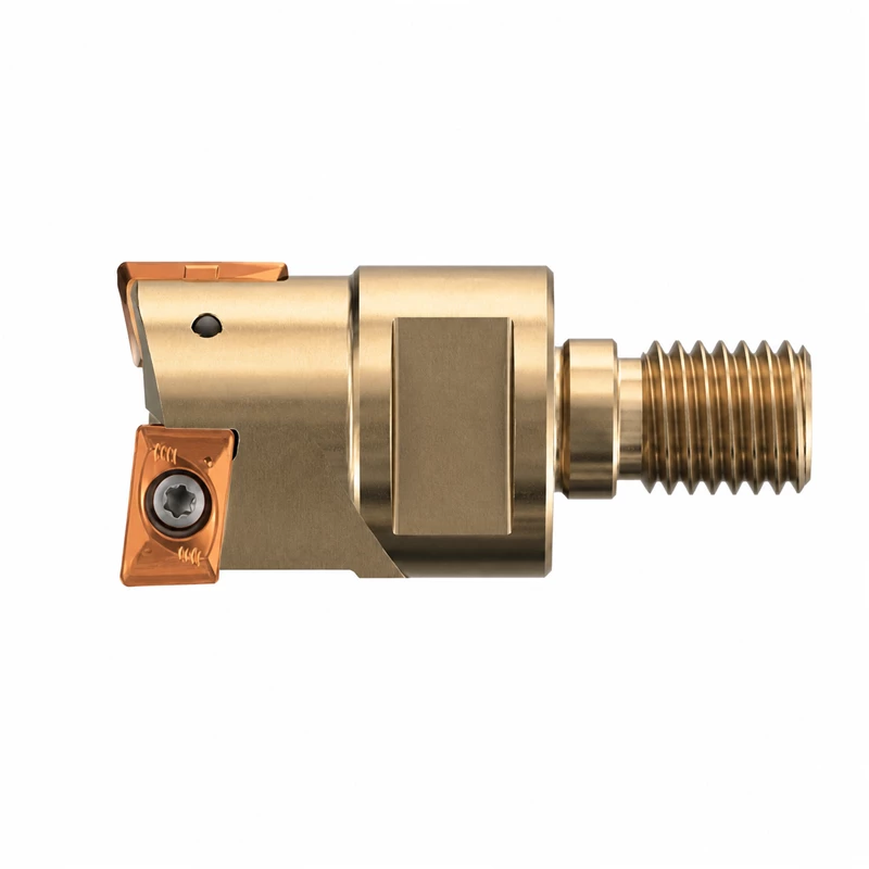 Einschraubfräser QCH-40-AD12-M16-C mit Ø 40 mm, Z=2, ADKT12, M16, IKZ, seitliche Ansicht