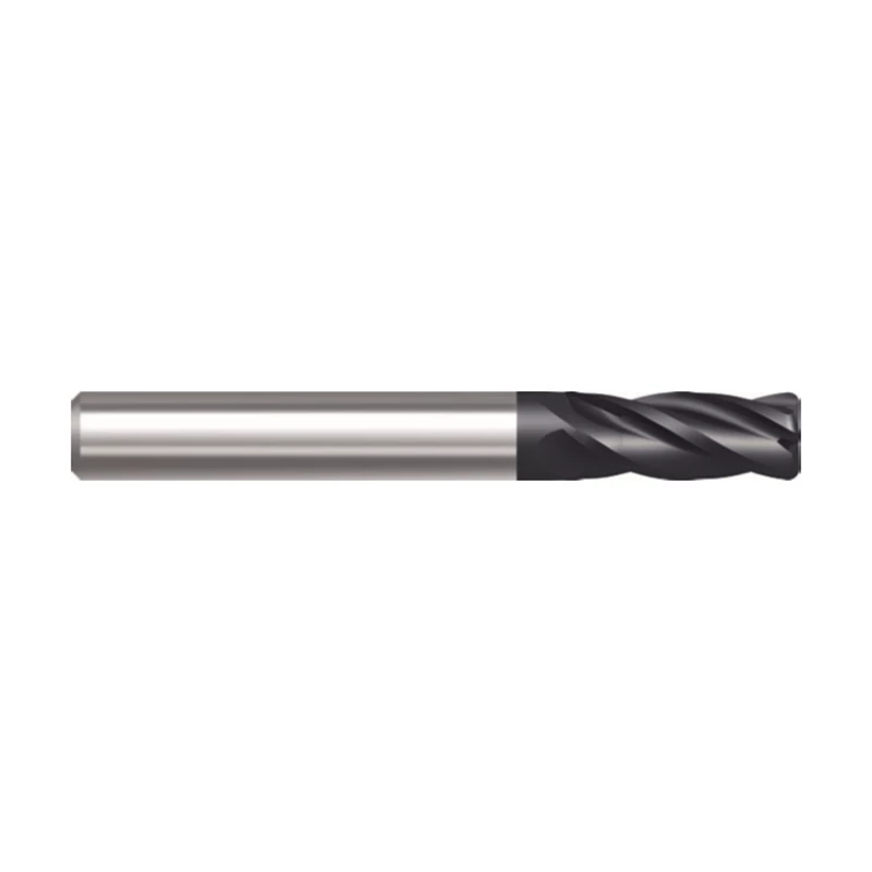 PM-4R-D10.0-R3.0 KMG405 VHM-Fräser mit Durchmesser 10,0 mm, 4 Schneiden, beschichtet und Hartmetall-Schaft