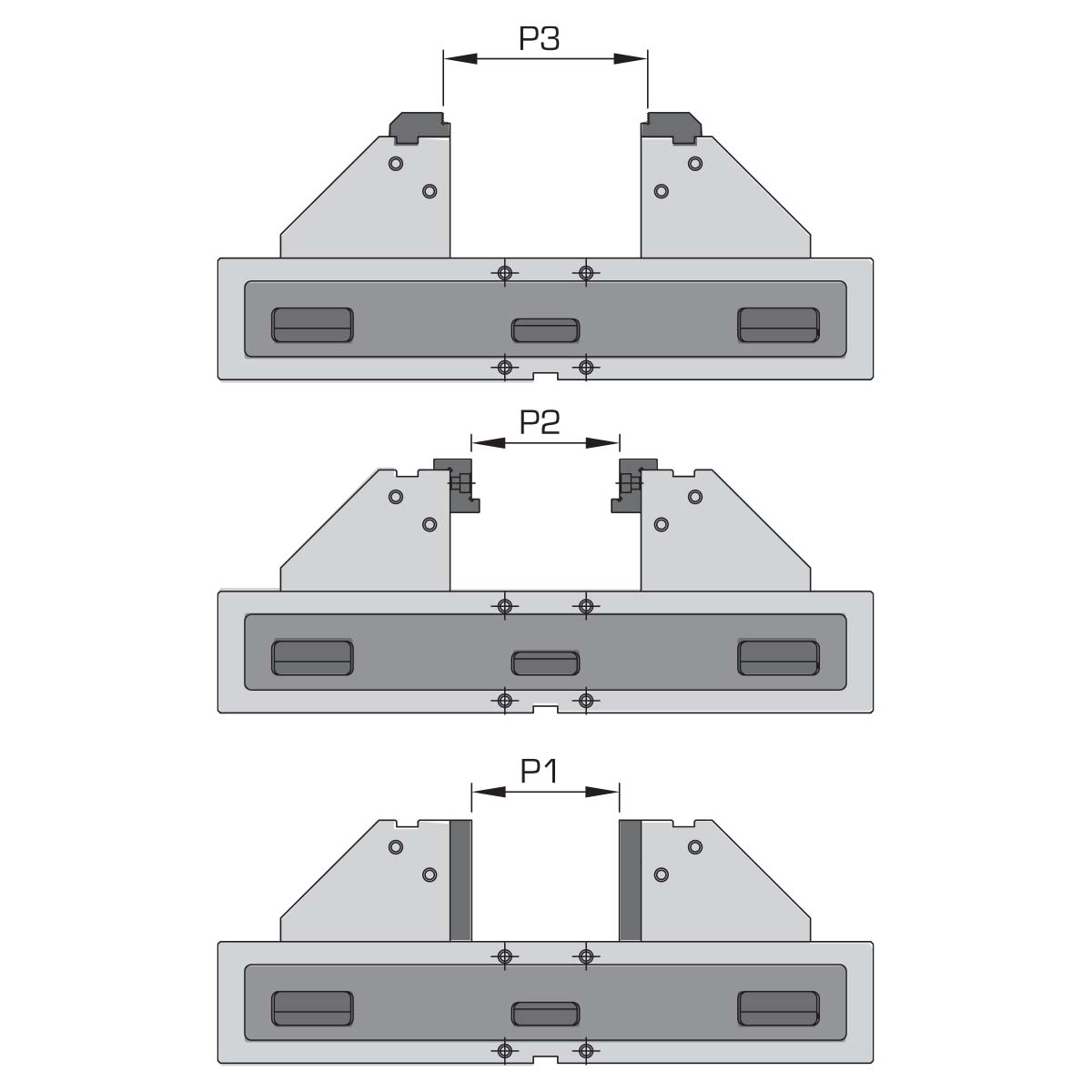 5-Achs Präzisionsschraubstock ALT-100M mechanisch