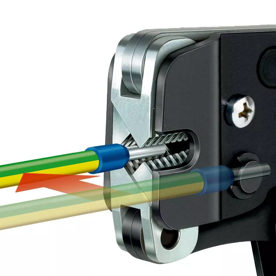Aderendhülsencrimpzange PEW 8.87 für 0,08 - 10,0 mm², brüniert