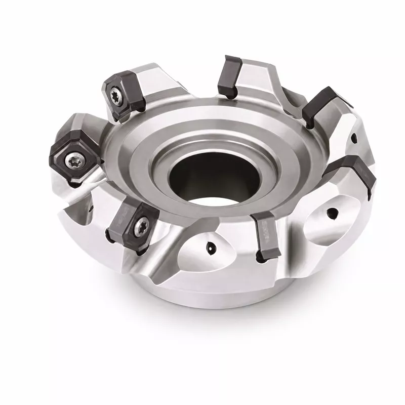 Planfräser Ø 80 mm mit 6 Schneiden, A=27, SN15, Kr=45°, IKZ von ZCC Cutting Tools