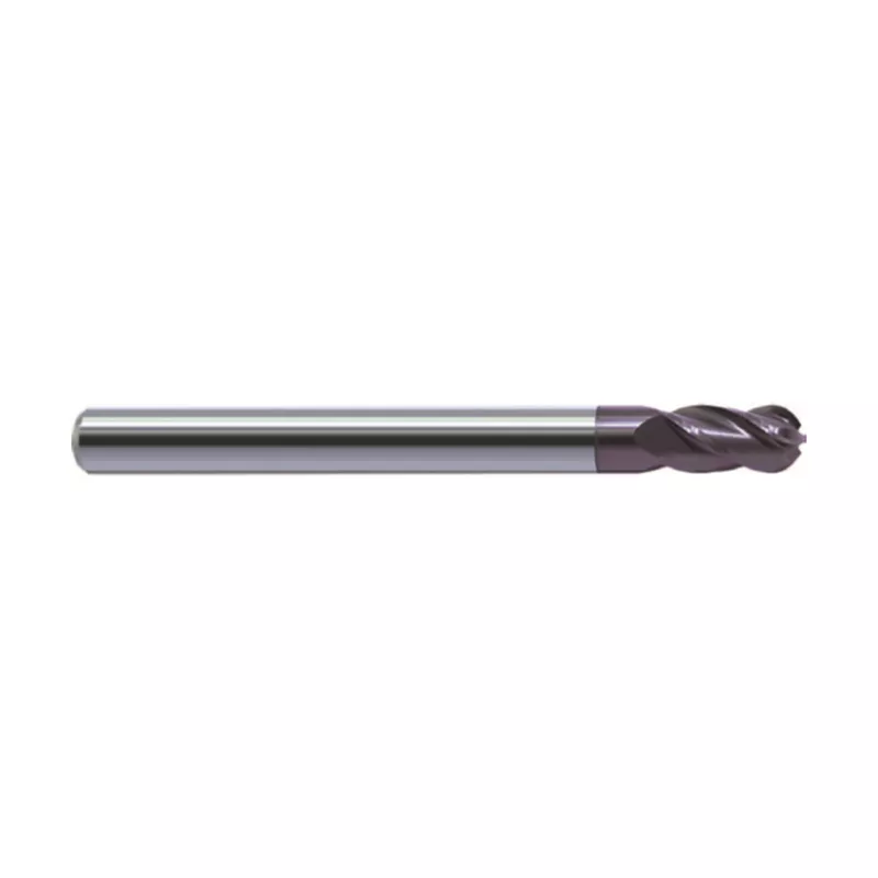 EPM-4BL-R2.0 KMG406 Kugelfräser mit Radius 2,0 mm und 4 Schneiden, beschichtet, Schaft HA